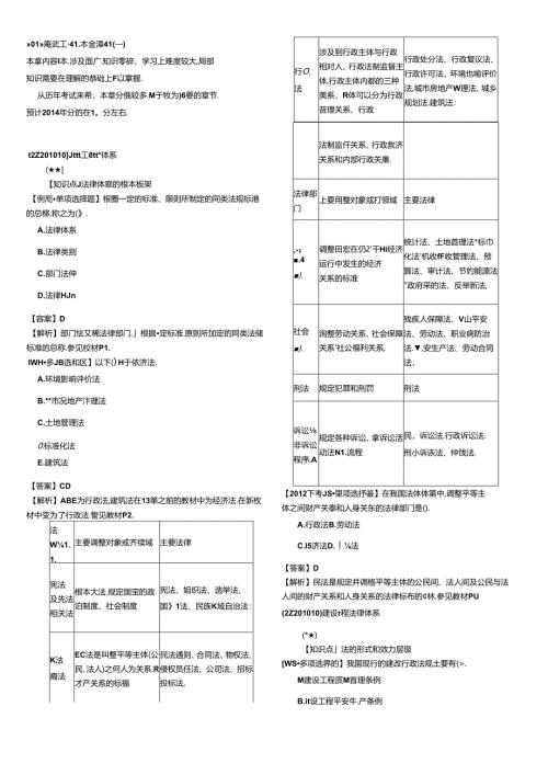 X年二级建造师建设工程法律知识.docx