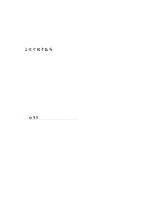 医美整形医院网络技术主管绩效责任书.docx