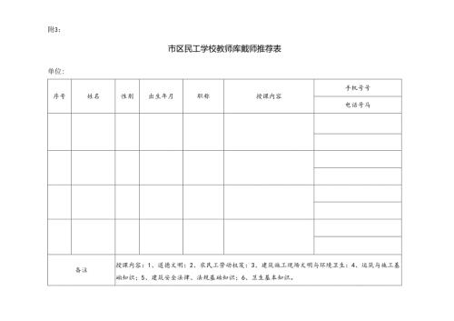 市区教师库教师推荐表.docx