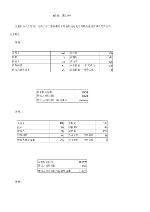 财务案例分析(花了18个财富值下载的方便大家).docx