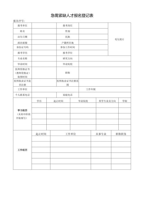 急需紧缺人才报名登记表.docx