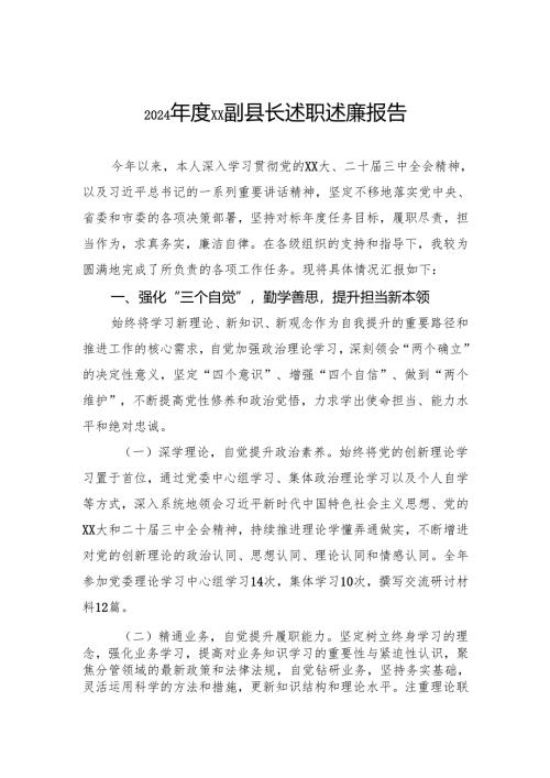 2024年度副县长述职述廉报告.docx