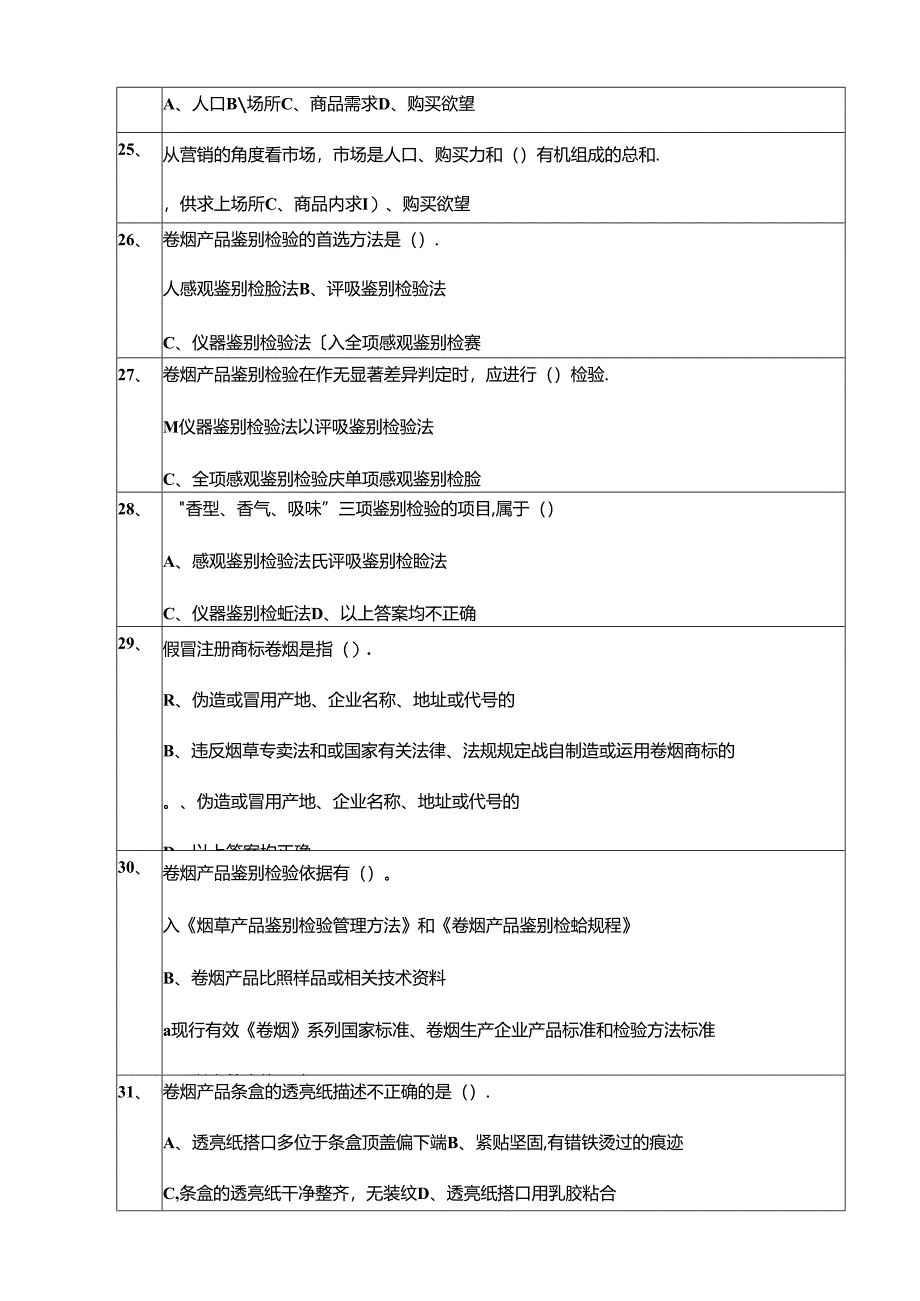 初级专卖管理人员复习题库.docx_第3页