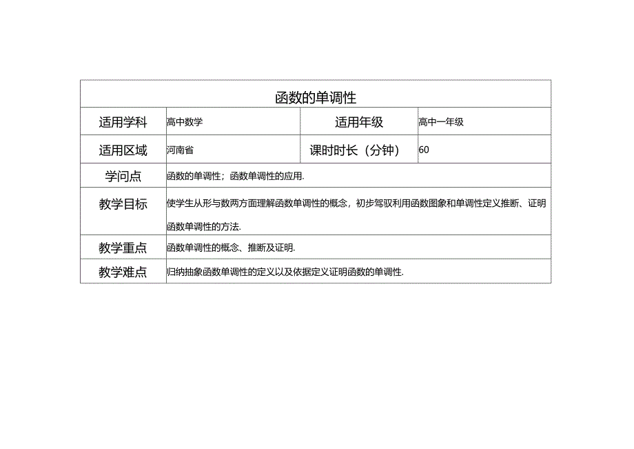 函数的单调性与最值教案.docx_第1页