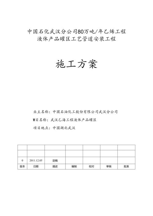 工艺管道施工方案.docx
