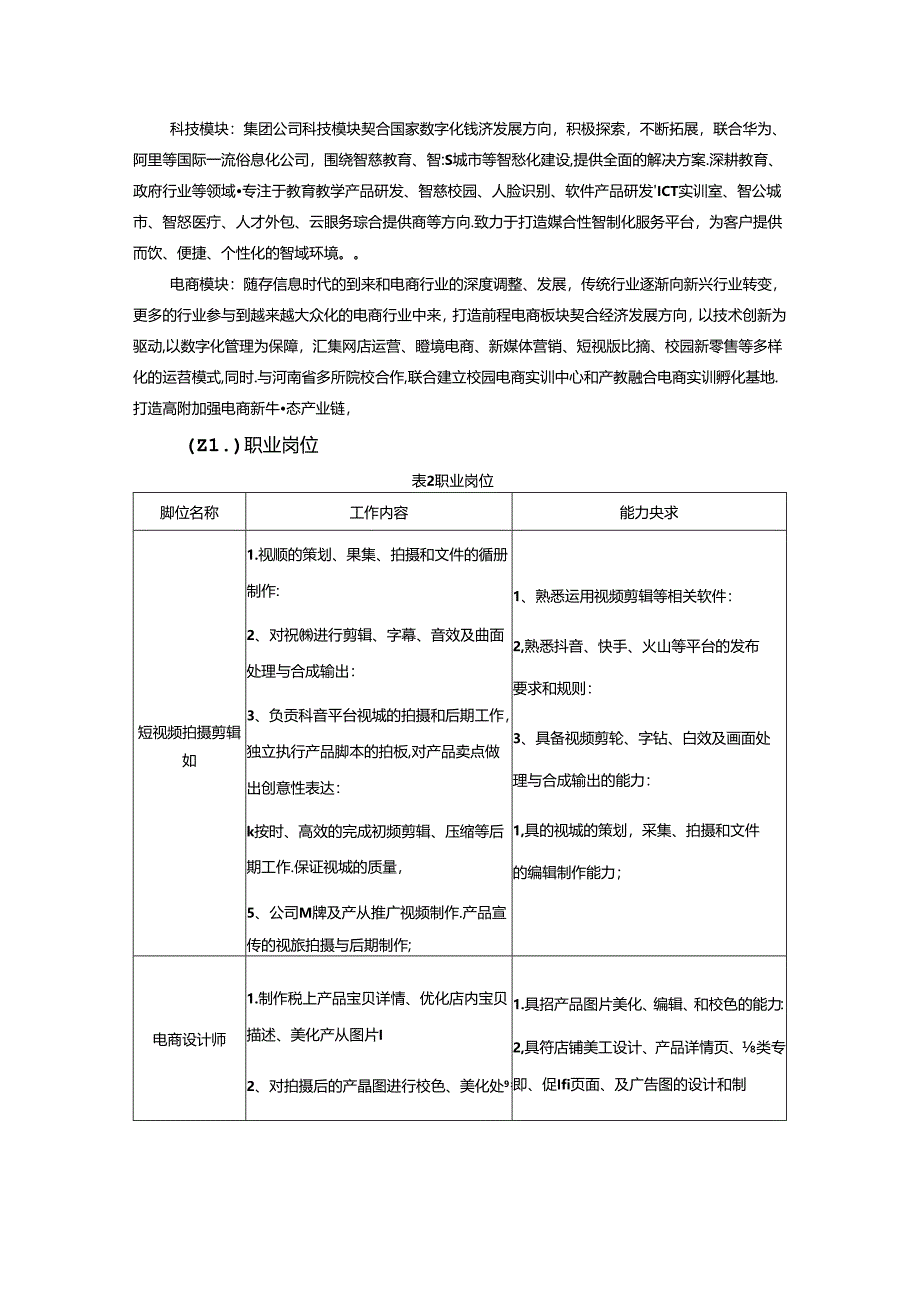 职业技术学院数字媒体专业人才培养方案.docx_第2页