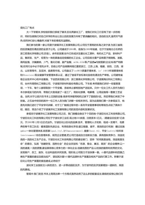化工厂观后感.docx