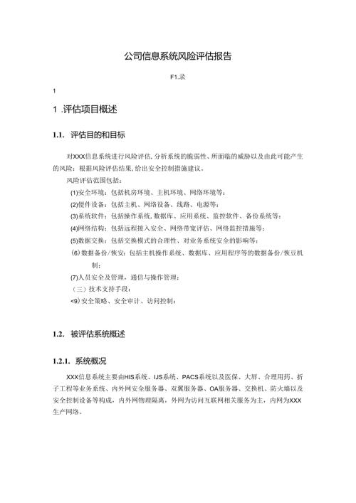 公司信息系统风险评估报告.docx