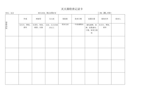 灭火器日常检查.docx