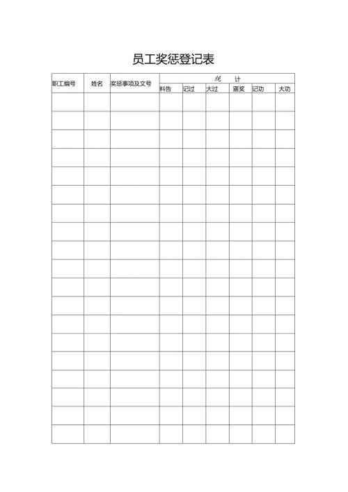 员工奖惩登记表.docx