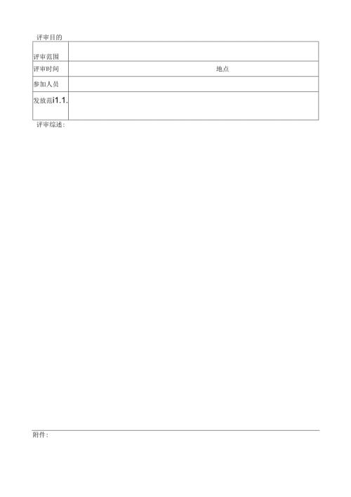 管理评审报告模板.docx