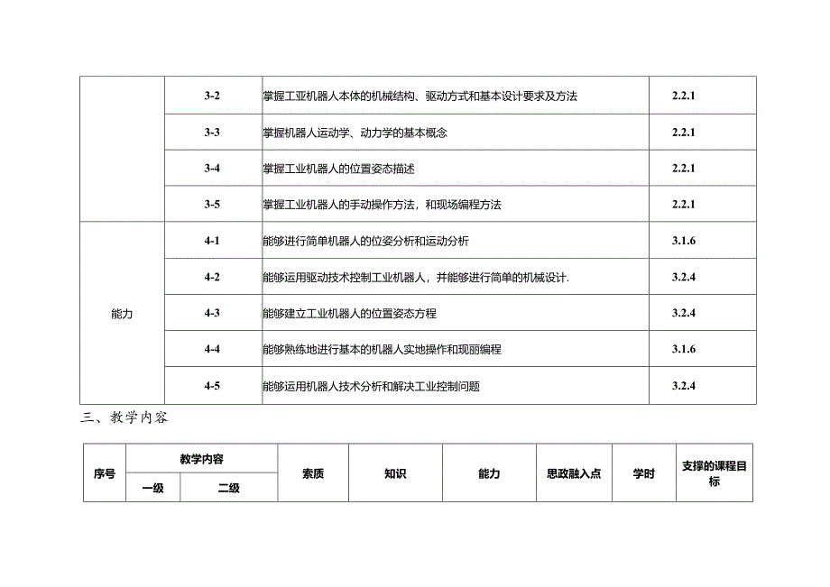 职业技术学校电气自动化技术《工业机器人现场编程》课程标准.docx_第3页