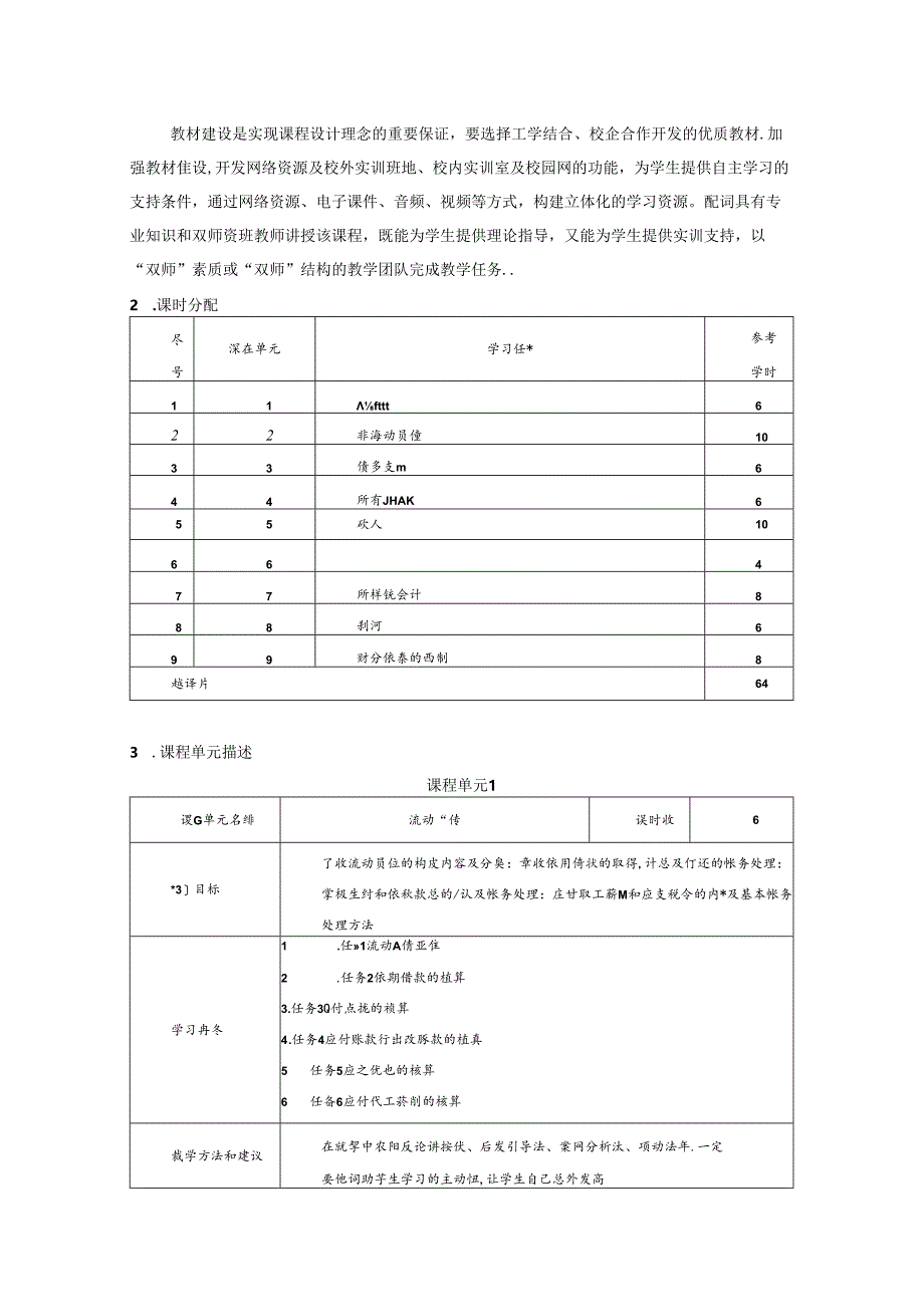 职业学院会计专业核心课《财务会计II》课程标准.docx_第3页