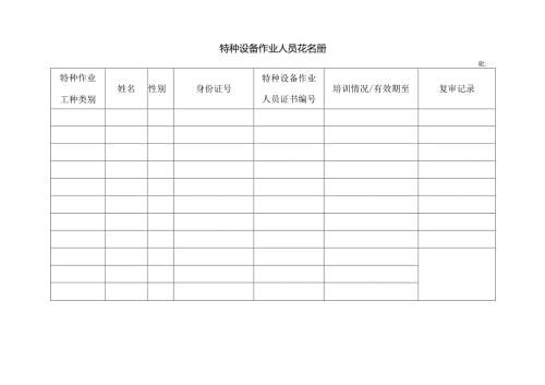特种设备作业人员花名册.docx