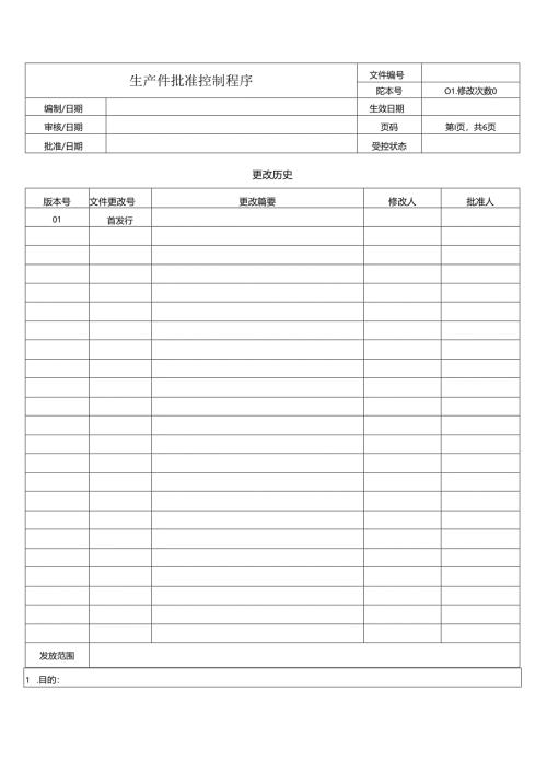生产件批准控制程序.docx