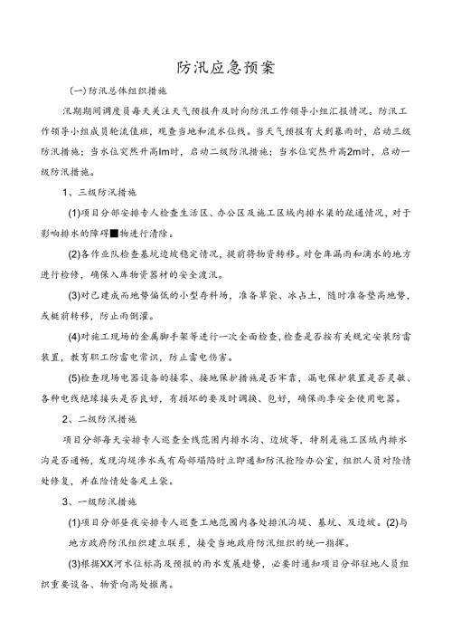 防汛应急预案.docx