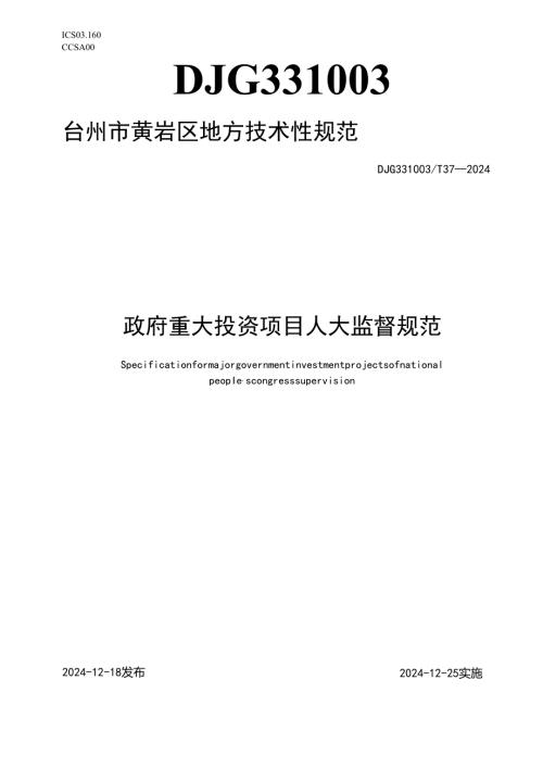 政府重大投资项目人大监督规范.docx