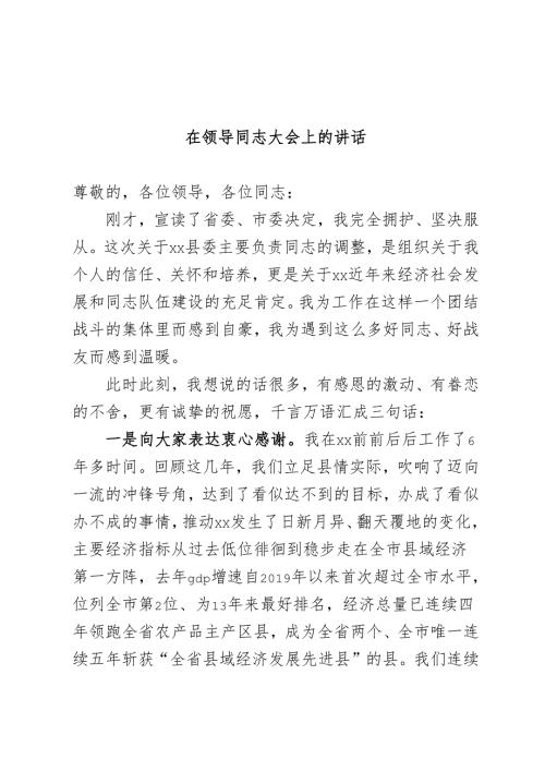 领导离任讲话.docx