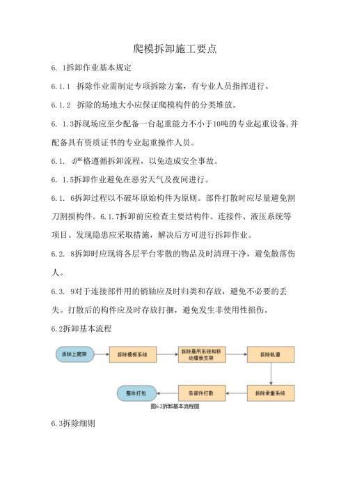 爬模拆卸施工要点.docx