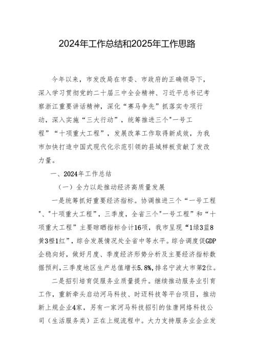 2024年工作总结和2025年工作思路.docx