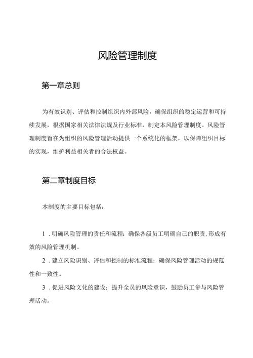 风险管理制度.docx