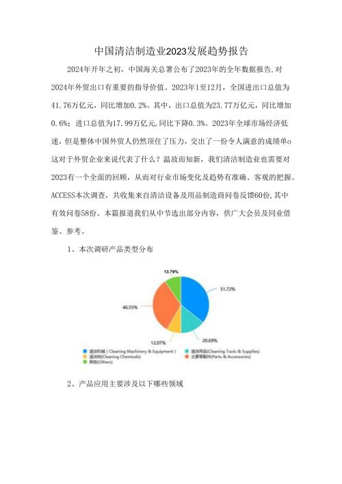 中国清洁制造业2023发展趋势报告.docx