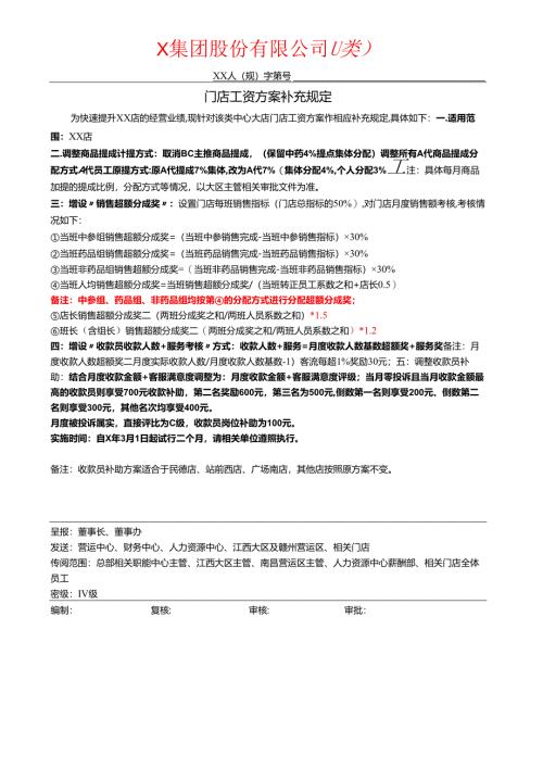 门店销售岗位工资方案.docx