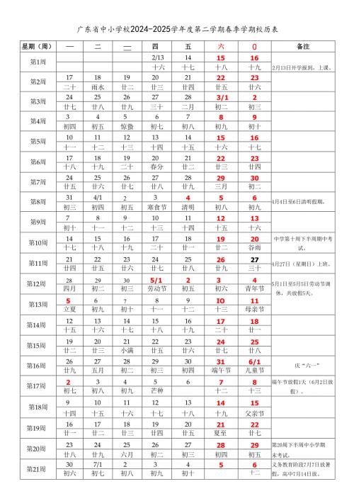 广东省广州深圳珠海汕头佛山韶关湛江肇庆江门茂名惠州梅州汕尾河源阳江清远东莞中山潮州揭阳云浮市中小学校2024-2025学年度第二学期春季.docx