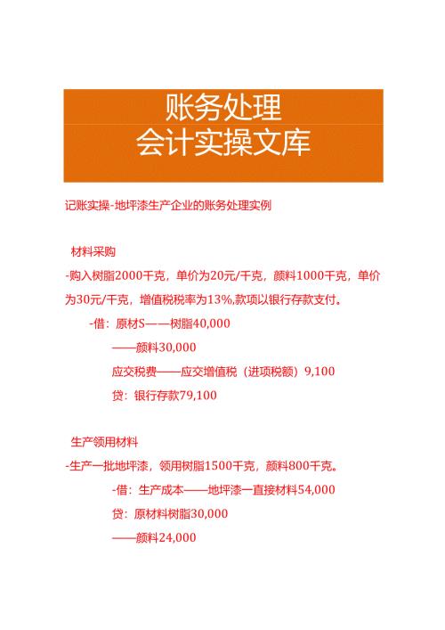 记账实操-地坪漆生产企业的账务处理实例.docx