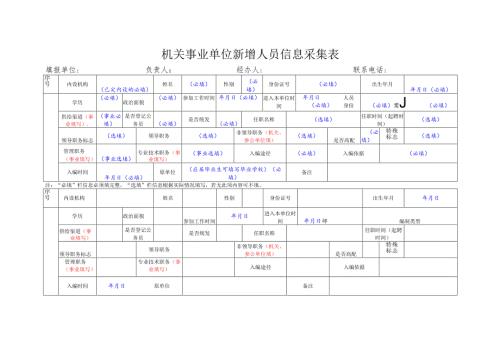 新增人员信息采集表.docx