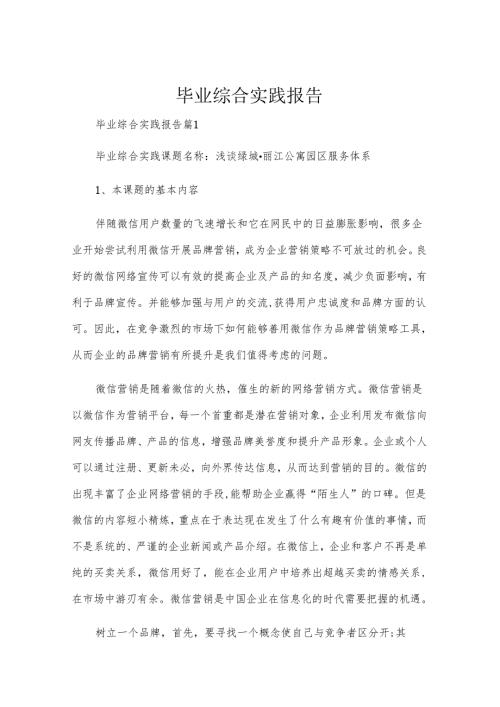 毕业综合实践报告.docx