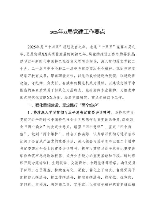 2025年局党建工作要点.docx
