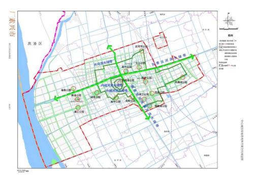 7泰兴市中心城区绿地系统和开敞空间规划图.docx