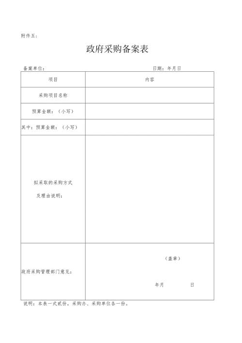 政府采购备案表.docx