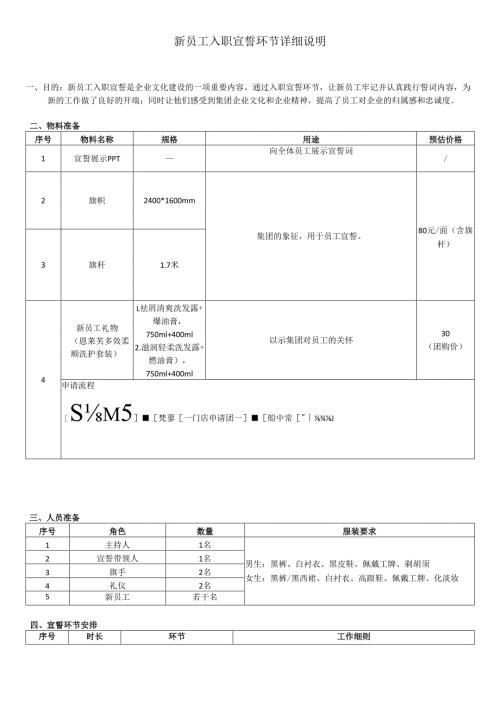 新员工入职宣誓环节详细说明.docx