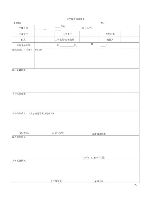 生产线停线通知单.docx