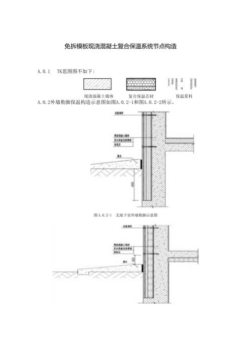 免拆模板现浇混凝土复合保温系统节点构造.docx